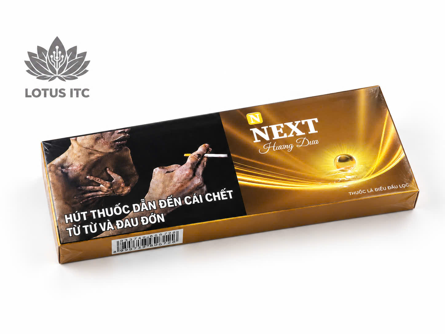 NEXT Hương Dưa - Thuốc lá bấm đổi vị Dưa (20 điếu/1 bao) (1 cây/10 bao) - 2 Viên Bấm