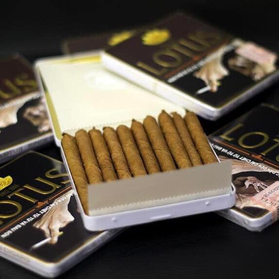 Cigar LOTUS MINI NO.2 (Hộp sắt 10 điếu)
