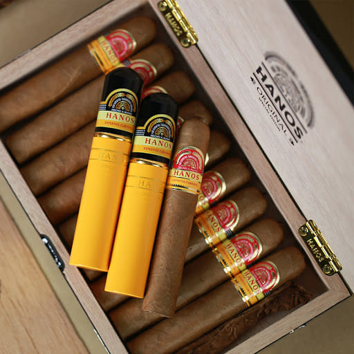 Cigar HANOS 52 (Hộp sơn mài 10 điếu)