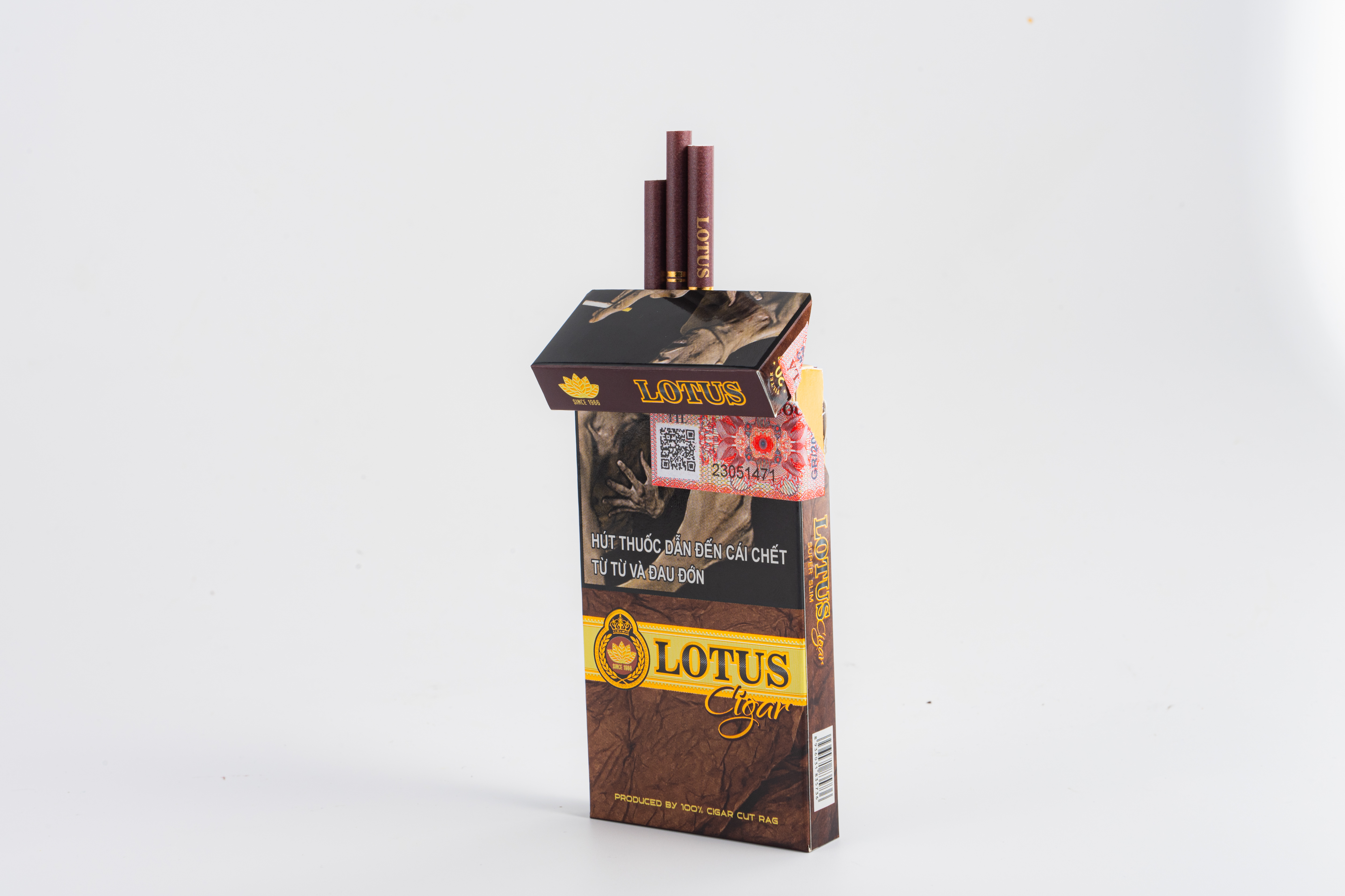 LOTUS CIGAR SLIM (20 điếu/bao) (1 Cây/10 Bao)