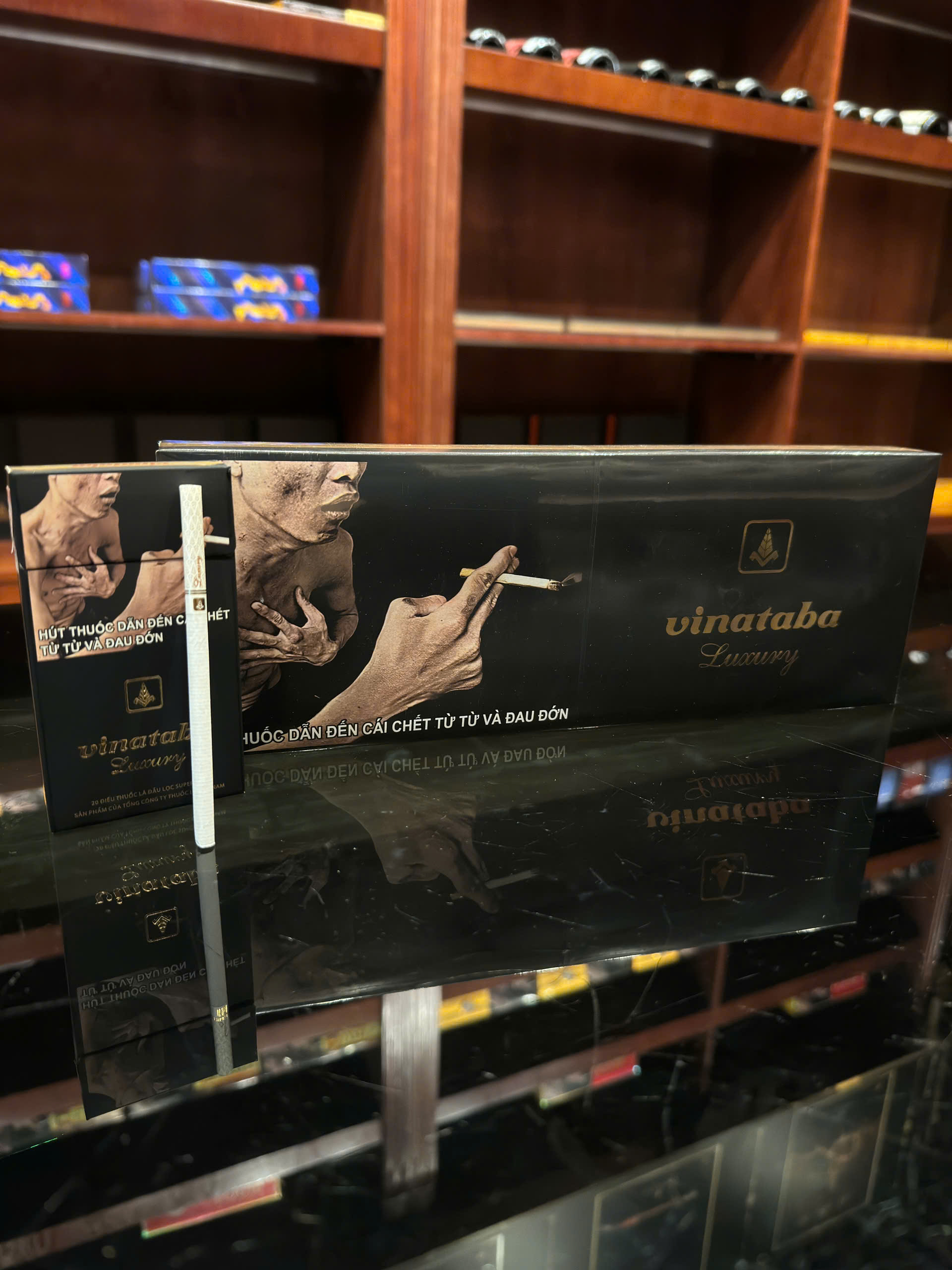 Thuốc Lá Vinataba Luxury (20 điếu/1 bao) (1 cây/10 bao)